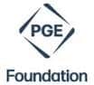 logo for PGE Foundation